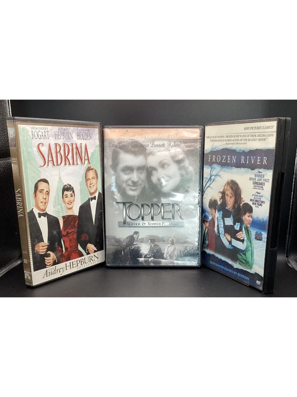 Topper & Topper Returns [1941], Sabrina (1954) Frozen River (2008) DVD Movie Lot